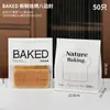 Bolsas de Empaque para Pan Tostado con Ventana, Bolsas Europeas para Llevar Pan, Bolsas de Empaque para Llevar Pasteles Horneados, Cajas de Empaque para Tartaletas de Huevo