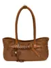 Bolso de mano vintage de ante transfronterizo para mujer, nueva moda 2026, versátil, de alta gama, casual, para el día a día, bandolera