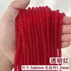 Ábaco de Vidro Contas Espaçadoras Acessórios Pulseira Não Desbota Colar Contas Pulseira DIY Contas de Vidro Contas Soltas Espaçador