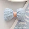 Nuevos accesorios para el cabello de niña con lazo de algodón tridimensional de tela DIY, accesorios para ropa, zapatos y calcetines