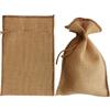 Sacos de café em grão cru para decoração de negócios com uma variedade de padrões, pequenos sacos de café, sacos de embalagem de grãos de café no atacado
