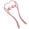Masajeador de Cuello y Hombros, Dispositivo de Amasado de Cuello, Herramienta de Masaje de Meridianos Portátil de Mano, Masajeador de Salud para Hombros y Cuello, Masajeador de Cuello Hueco