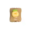 Acrílico Cuadrado Dulces de Fruta Cuentas Sueltas Cuentas con Agujero Cadena para Teléfono Móvil Llavero Collar Accesorios para Joyería DIY Venta al por Mayor
