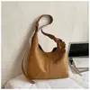 Bolsa de Hombro Grande Estilo Coreano Retro para Mujer Invierno 2025 Bolso de Mano Sencillo para el Trabajo y para Viajar Bolso de Hombro
