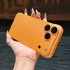 Capa Frameless Ultra-Fina Ice Mist para iPhone 17 com Película de Lente Embutida, Acabamento Fosco, Capa Dura Anti-Queda para Apple 16