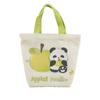 Bolsa de Lona de Panda Gigante Recuerdo para Niños Bolsa Tote Estudiantil para la Vuelta a Clases Lindo Portátil de Dibujos Animados Regalo Bolsa Tote Pequeña