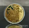 Moneda conmemorativa Suerte Suerte Suerte Suerte Suerte Suerte Suerte Suerte Suerte Suerte Suerte Medalla conmemorativa del Dios de la Riqueza de los Cinco Caminos adornos pequeños acompañante para banquete de bodas banquete de cumpleaños