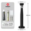 Batente de Porta Estendido Invisível de Aço Inoxidável Sem Furos Sucção Magnética Forte na Parede Topo da Porta Para-choque de Porta de Banheiro Batente de Porta Anti-Colisão Sucção no Chão