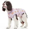 Roupa personalizada para recuperação de cirurgia de esterilização de cães, para proteger feridas e fornecer proteção abdominal para animais de estimação feridos
