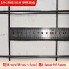 Malla metálica galvanizada para vallas con agujeros pequeños, Malla de cría engrosada, Jaula para perros, Edificio de cría, Malla de acero reforzada con agujeros largos, Alambre de acero