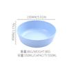 Tazón de paja de trigo de 15 cm de venta caliente transfronteriza tazón de hielo extranjero tazón de sopa creativo tazón de arroz corto capacidad 550ML