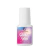 Cola Especial com Glitter Colorido e Pó Brilhante, Cola para Maquiagem Transparente para Tatuagem em Gel, Cola para Cílios Postiços, Certificação Transfronteiriça