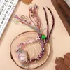 Pulseira com Pedras e Cristais Novo Estilo Relógio Feminino Atacado Transfronteiriço Pulseira Ajustável de Alto Valor Tecida à Mão Relógio Feminino