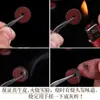 Junta de piel de vaca DIY espaciador Wenwan junta engrosada estrella grande y pequeña Luna Bodhi pulsera accesorios de cuentas