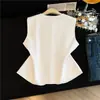 Colete Minimalista Branco de Alto Padrão em Tencel e Linho para Mulheres, Novo Versátil de Verão 2026, Top Sem Mangas com Gola Redonda