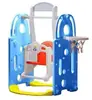 Ônibus Multifuncional Escorregador Infantil Brinquedo de Plástico Espessado para Crianças Brincadeira Indoor Casa Combinação Segurança