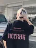 Camiseta de Manga Corta Estilo Americano para Hombre 2026 Nuevo Verano Juvenil Calle Alta Casual Retro Tendencia Marca Holgada Cuello Redondo Top