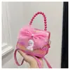2024 Nuevo Bolso de Hombro Infantil para Niña Dibujo Animado Elsa Lazo Ligero Portátil Hielo y Nieve Bolso Cruzado