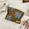 5812 Bolsa de Cosméticos con Flores Retro, Bolsa para Guardar Labiales de Niñas, Bolsa de Cosméticos Portátil para Viaje, Bolsa para Guardar Artículos de Tocador