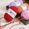 Fio de Chenille Ultra Fino Tira de Gelo para Bonecas de Crochê Feitas à Mão Materiais de Tricô DIY Bola de Fio Fio Fino Bonito Fosco