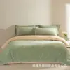 Conjunto de cama de alta qualidade para bebês em fleece de outono e inverno de Nantong, grau A, adequado para mães e bebês, com um conjunto de quatro peças feito de tecido macio de fleece de leite
