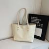 Bolso Tote de Piel Aceitada de Alta Gama con Sentido de la Moda para Mujer 2025 Nuevo Bolso de Hombro de Gran Capacidad para el Trabajo Bolso Casual de Moda Versátil para Mujer