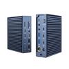 Thunderpower 4 Docking Station Tipo-C Hub Expansor de Metal para Computador Notebook 40Gbps Expansão de Três Telas com Exibição Diferente