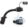 Adaptador de Enchufe para Carro Remolque Americano Cable de Extensión Conversión de 7 Pines a 4 Pines Cable de Alimentación Enchufe para RV Cable de Alimentación