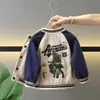 2260 Jaqueta de Baseball Masculina Roupa de Primavera e Outono 2026 Novo Estilo Coreano Moda de Outono para Bebês Jaqueta Casual da Moda para Crianças