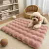 Nido para Gato Silla para Dormir Esterilla Manta para Perro Gato Perrera Esterilla para Mascotas Felpa Invierno Cálida Engrosada Resistente al Desgaste Esterilla para Piso