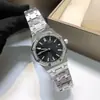 Reloj de Mujer AP Goma Royal Oak Cuarzo Moda Acero Anillo con Taladro de Zafiro Reloj de Mujer Reloj Transfronterizo Venta al por Mayor