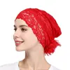 Touca de Renda Transfronteiriça, Lenço de Cabeça Elástico Novo Estilo, Touca de Dormir, Touca Envolvente para Cabeça, Touca Pós-Parto, Touca Básica, Touca para Quimioterapia