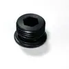 Processamento de Rosca de Porca Hexagonal de Plástico Abs Nylon Aço Plástico de Flúor Peças Usinagem em Torno CNC