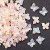 Explosiones en Vivo Punto Mariposa Diamante Puntiagudo Color Gelatina Moca Joyería de Diamante para Uñas de Proteína Accesorios de Joyería para Tarjetas de Cabello
