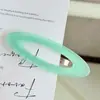 Fábrica Fuente Clip BB Oval Hueco de Acetato Pinza para el Cabello de Temperamento Etiqueta Dorada Pinza para el Cabello de las Patillas En Stock Lote Mixto Personalizable