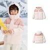 Ropa Infantil Balabala Chaqueta de Plumas para Niños Abrigo Acolchado con Capucha para Niños y Niñas Chaqueta de Invierno a Juego para Padres e Hijos Bloqueo de Color Versátil