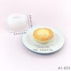 Pão de ovo com durian crocante molde de silicone cupcake DIY decoração de sobremesa ferramenta de panificação molde de música para sovar