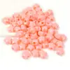 Acrílico Cor Macaron Furo Grande Estrela de Cinco Pontas Contas Artesanal DIY Corrente para Celular Chaveiro Material Acessórios
