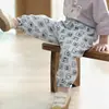 Novas Calças de Algodão Nuvem Anti-Mosquito para Crianças, Estilo Fino de Verão, Calças Casuais Soltas Estilo Coreano para Meninos e Meninas, Bebês e Crianças Pequenas