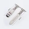 Adecuado para Apple Iwatchs1-S11/Se Correa de Reloj Huawei Gt654 Xiaomi 8910 Cuero Estrella Diamante Femenino