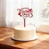 Decoración para Pastel de Acrílico Estilo Ins Transfronterizo Día de la Mujer Inserto Postre Fiesta Fiesta Suministros Descuento por Cantidad Grande