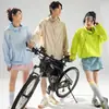 Ropa con Protección Solar UPF50+, Seda de Hielo de Secado Rápido, Ligera, Transpirable, Ropa Protectora para la Piel con Capucha Anti-UV para Hombres y Mujeres