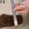Versão de Lã de Pantufas Femininas Fechadas, com Solado Grosso, Aumento de Altura Escondido, Adequadas para Uso Externo, com Lã Adicionada e Espessadas para Aquecimento, Sapatos Estilo Boken