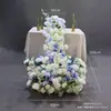 Cascada de Flores Artificiales Transfronteriza Colgante de Boda Arte Floral Decoración de Ventana Arreglo de Escenario de Boda Flores de Seda de Alta Densidad