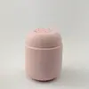Cubierta de Esponja de Belleza de Silicona, Caja de Almacenamiento Multifuncional de Algodón para Maquillaje, Cápsula Transpirable para Protección de Polvera