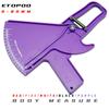 Etopoo fitness recomendado calibrador de grasa rojo borroso regla digital de grasa clip de grasa