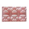 Molde garra de gato 2/6 incluso molde de silicona tridimensional garra de gato molde para pastel de mousse gelatina jabón artesanal pegamento molde de gota