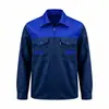 Roupa de trabalho para homens, de manga comprida, personalizável com logotipos impressos, adequada para fábricas de reparo automotivo, conjunto primavera/outono, durável e resistente a manchas