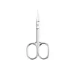 Codo de Acero Inoxidable del Fabricante Tijeras para Piel Muerta Estilo Ruso Tijeras para Recorte de Cutícula de Cejas Pre-Procesamiento Tijeras de Manicura Puntiagudas