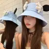 Bonito Sombrero de Pescador de Mickey Mouse para Mujer, Nuevo Estilo Verano 2026, Sombrero de Protección Solar, Sombrero de Cubo de Dibujos Animados que Hace que la Cara Parezca Más Pequeña, Moderno